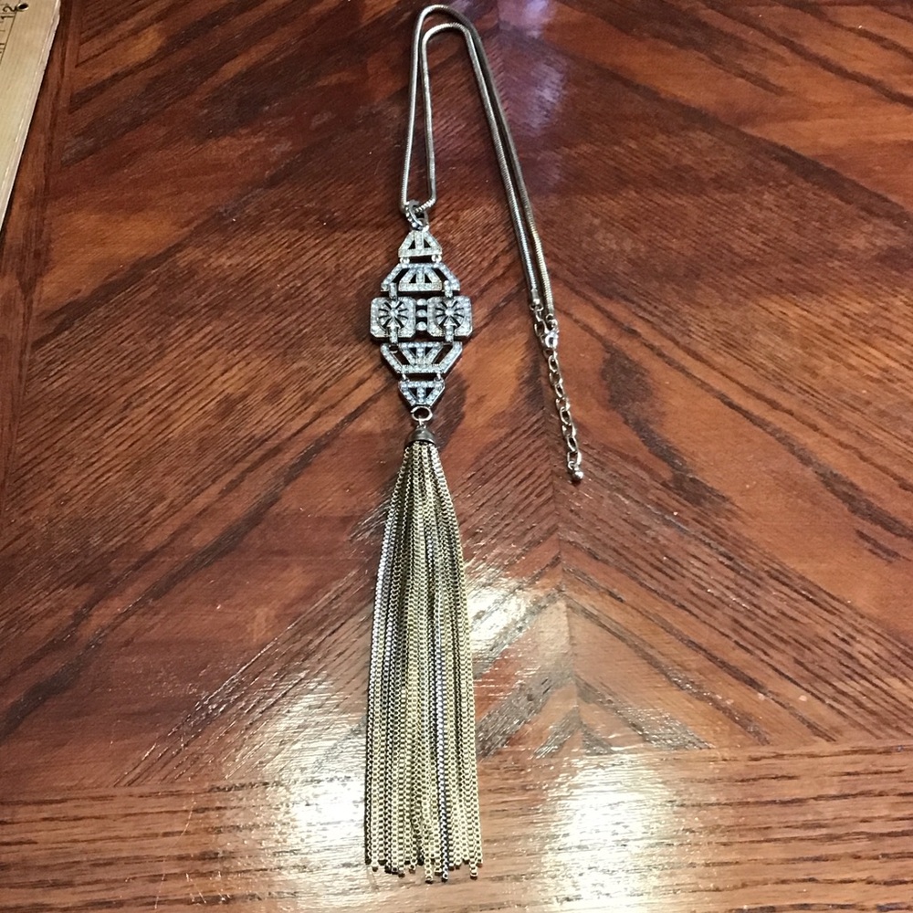 Beautiful Victorian Tassel Necklace